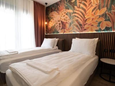 Deluxe Double or Twin Room with Pool View Room undefined